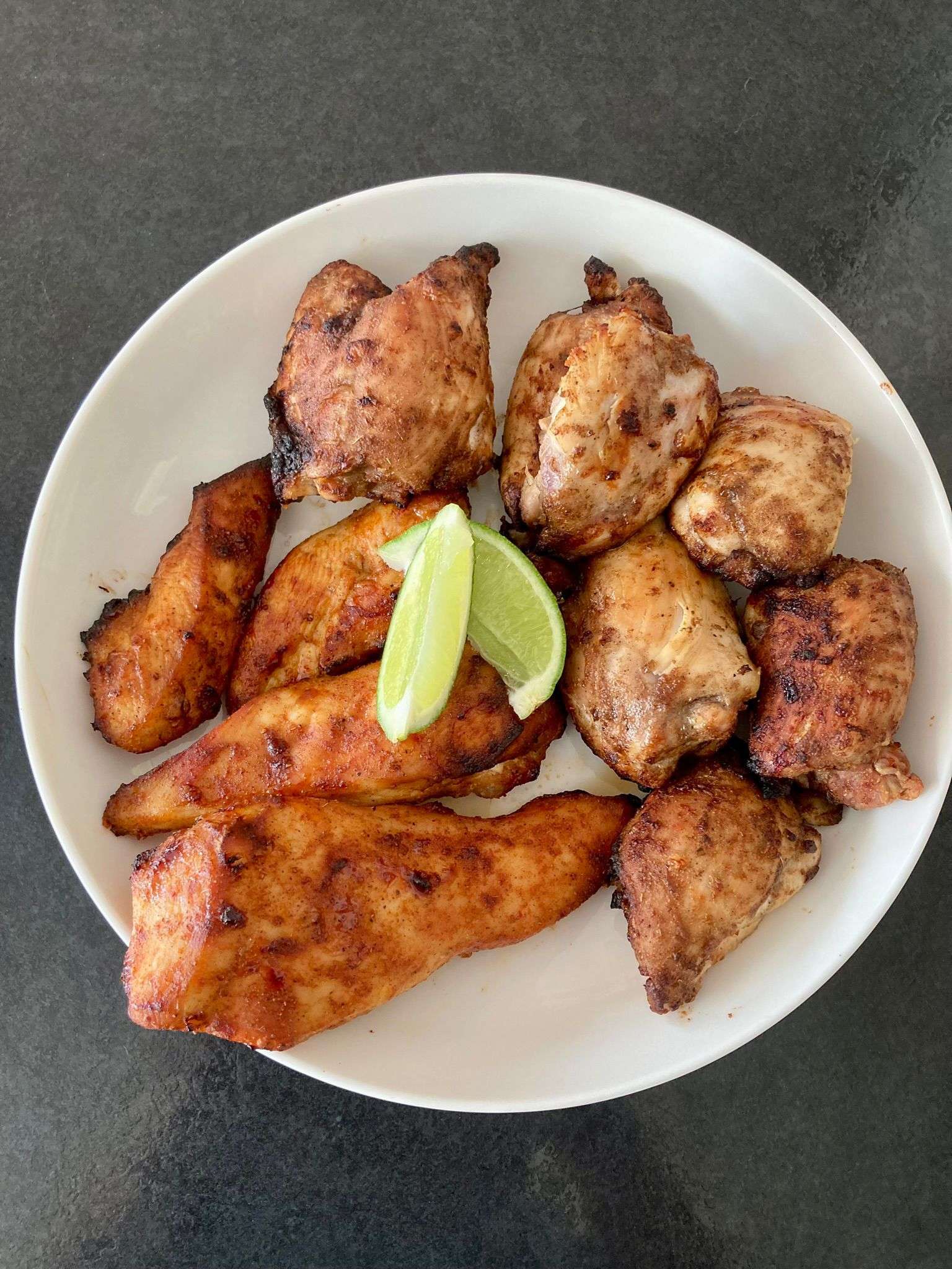 Example of food cooked using the marinade.