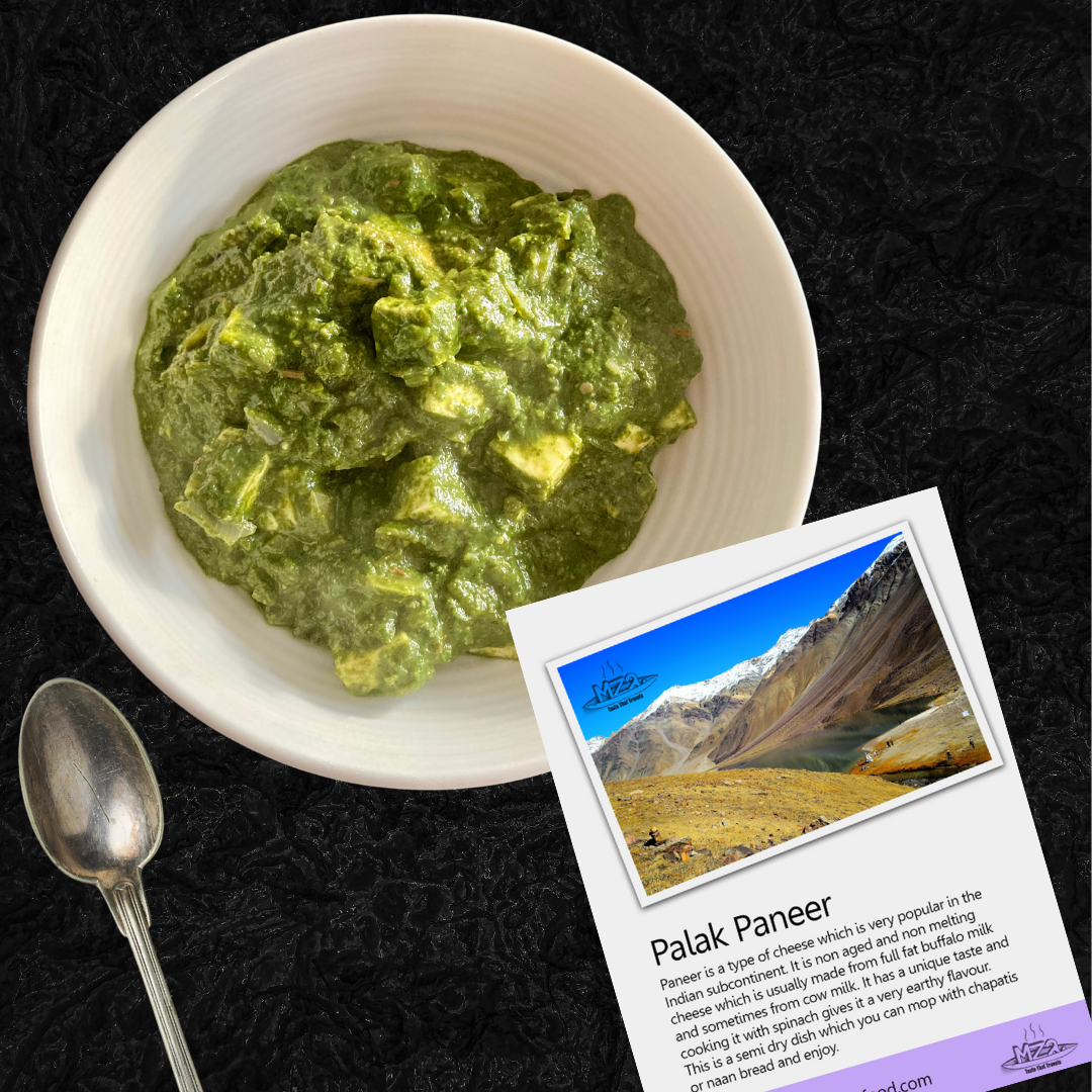 Palak Paneer (Paneer Cheese with Spinach) Spice Kit