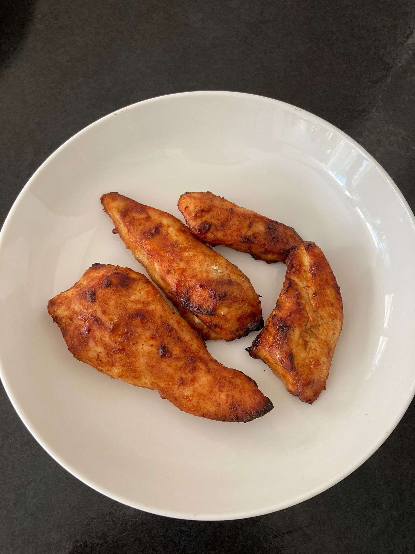 Example of food cooked using the marinade.