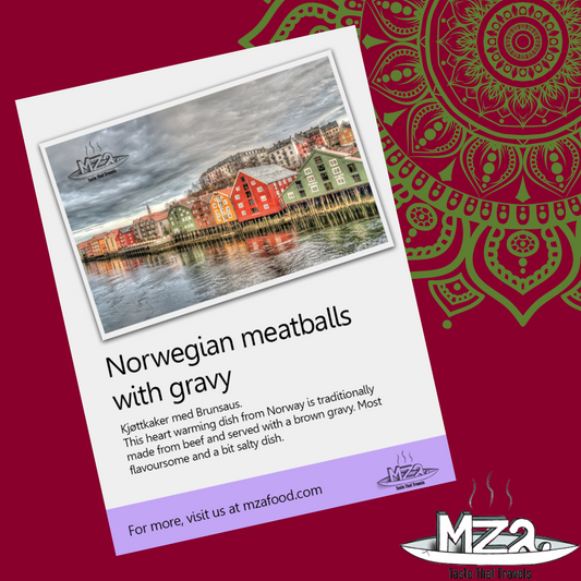 Norwegian Meatballs with Gravy Spice Kit