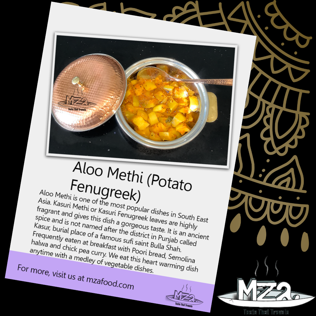 image of the Aloo Methi recipe card
