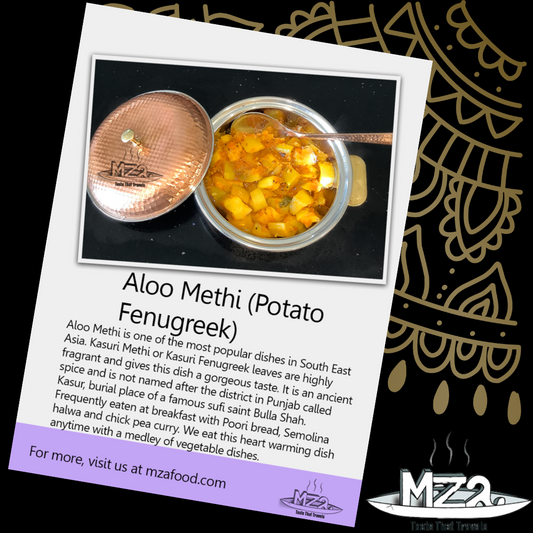 image of the Aloo Methi recipe card