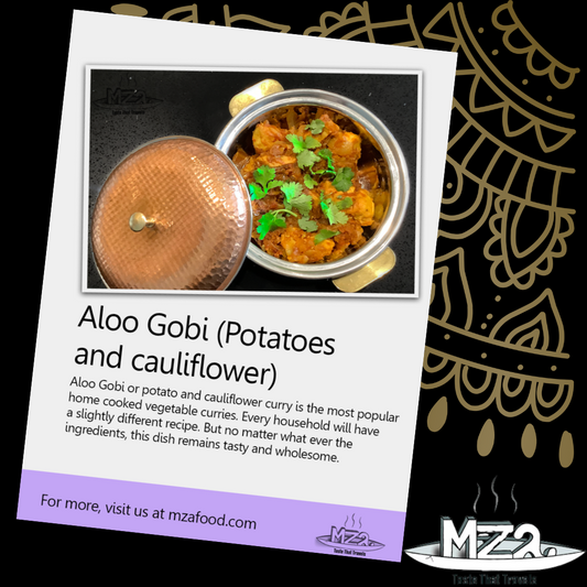 image of the Aloo Gobi recipe card