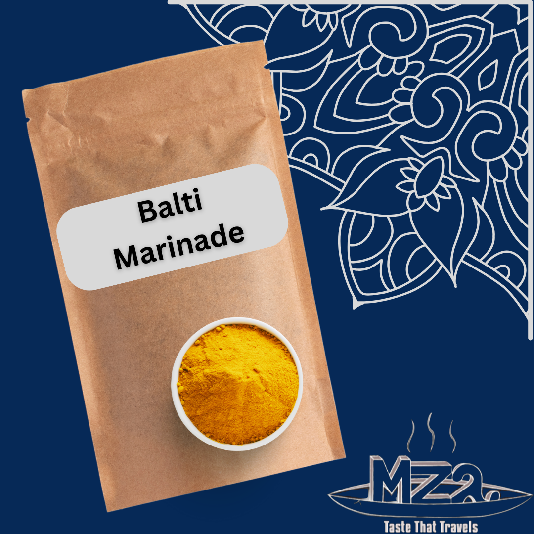 image of the balti marinade packaging