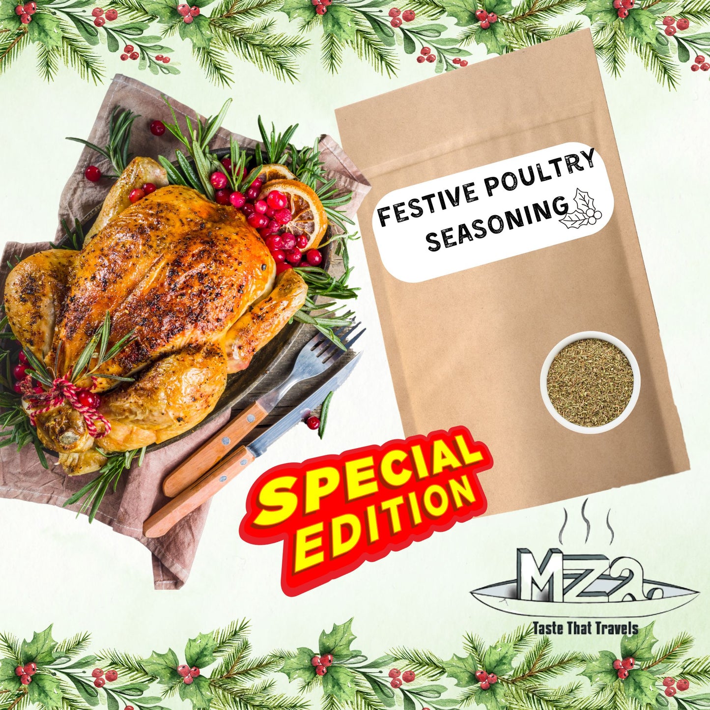 Mza Festive Poultry Seasoning