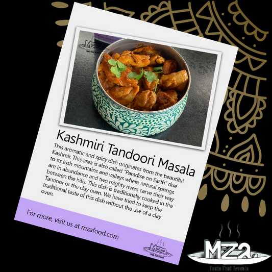 image of the Kashmiri Tandoori Masala recipe card