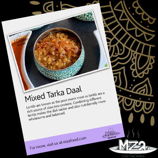 image of the Mixed Tarka Daal recipe card