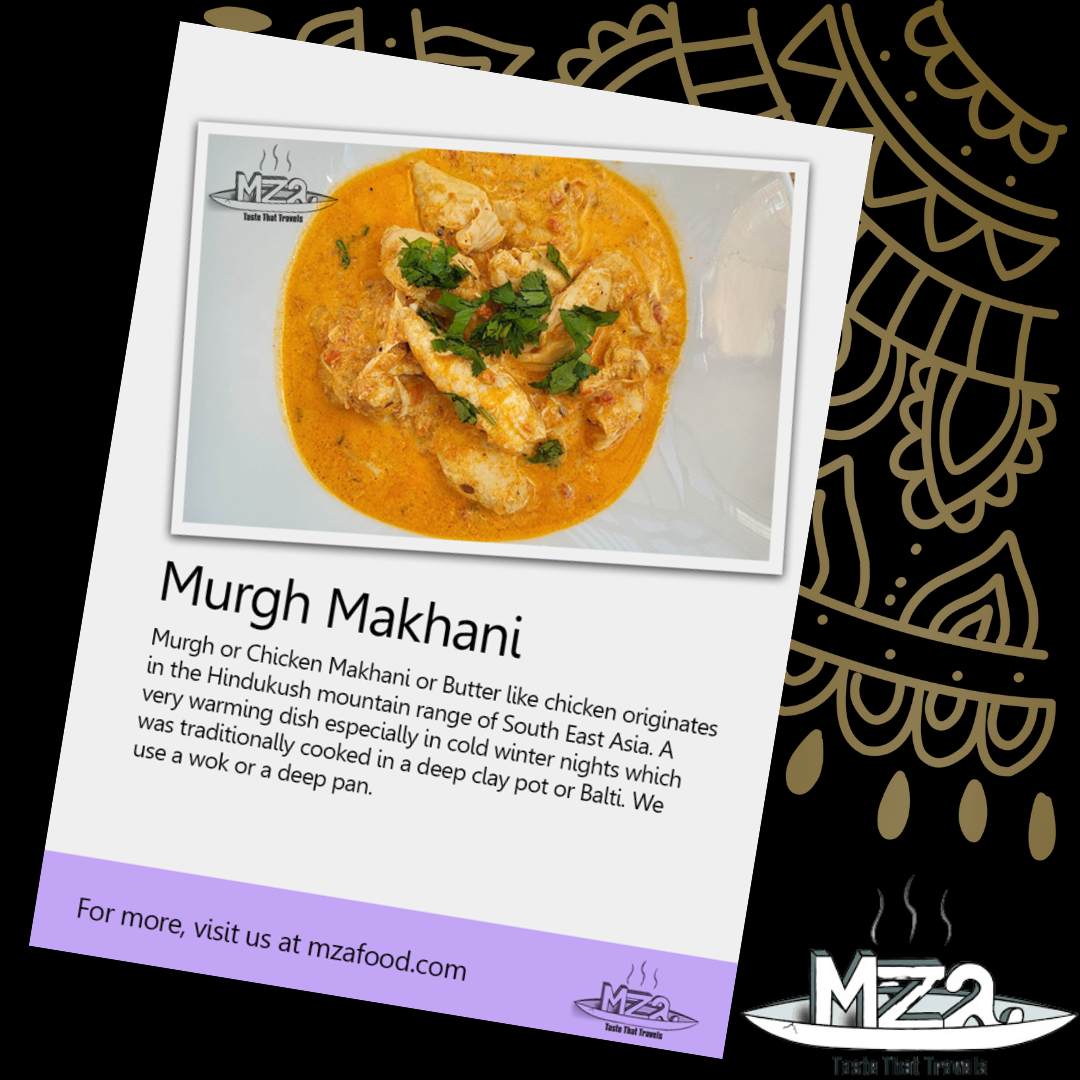 image of the Murgh Makhani recipe card