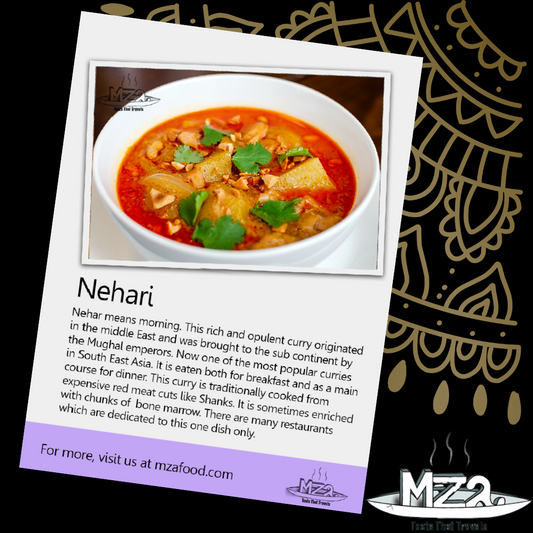 image of the Nehari recipe card