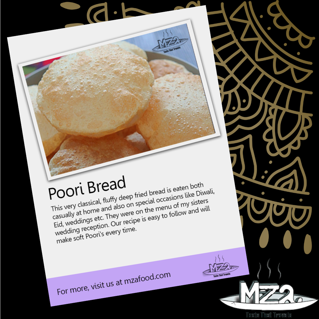 image of the Poori bread recipe card