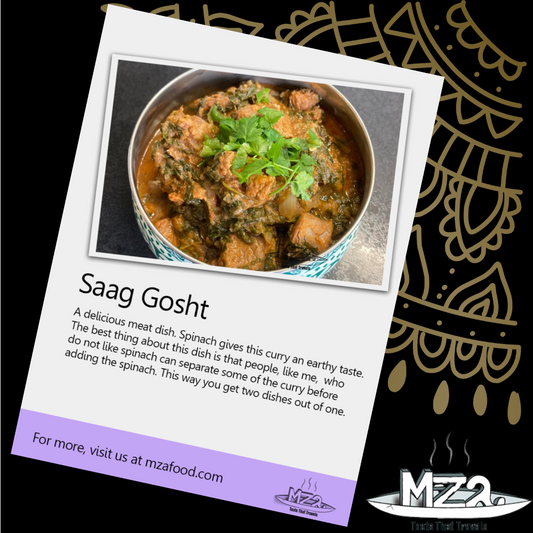 image of the Saag Gosht recipe card