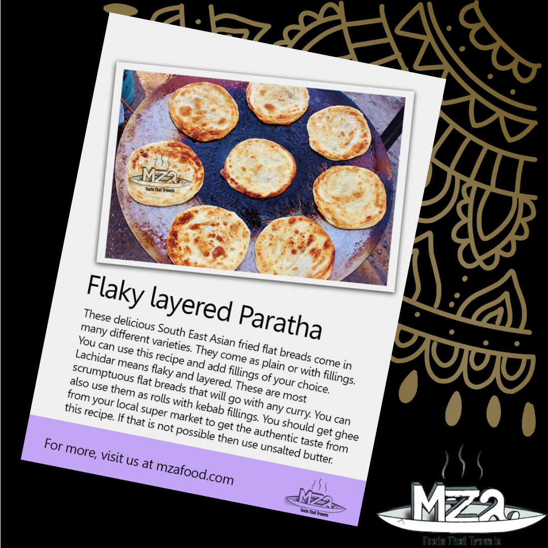 image of the paratha recipe card