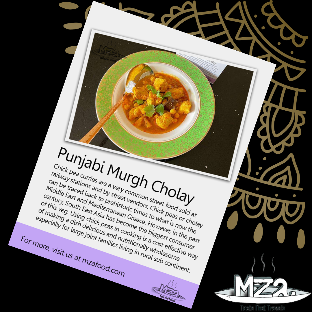 image of the Punjabi Murgh Cholay recipe card